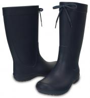 CROCS Womens Crocs Freesail Rain Boot Navy