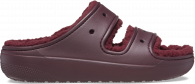 Crocs Classic Cozzy Sandal  Dark Cherry