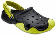 Men’s Swiftwater™ Clog  Black / Tennis Ball Green