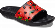 Crocs Classic Hyper Real Slide red/black