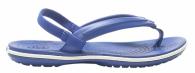 Kids’ Crocband™ Strap Flip Blue Jean