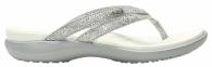 Women’s Capri Strappy Flip Silver / Silver