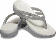 Women’s Capri Strappy Flip Silver / Silver