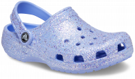 Crocs Classic Glitter Clog Kids Moon Yelly