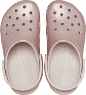 Crocs Classic Glitter Clog Kids Quartz Glitter